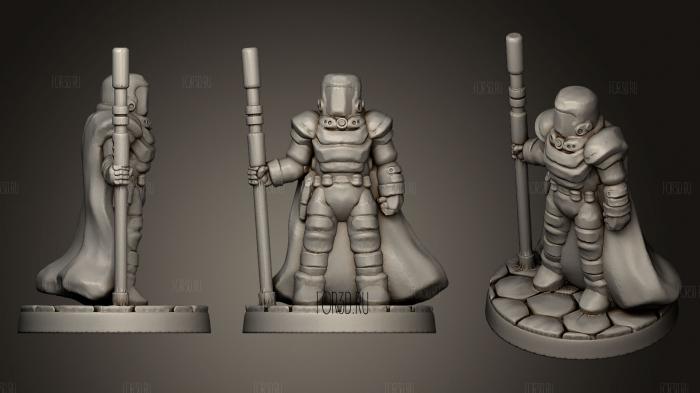 Dominion Arcanist stl model for CNC